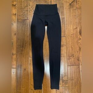 lululemon athletica Black Performance Leggings; size 0